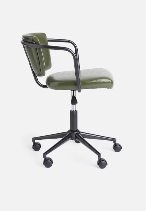 Sixth Floor - Boston office chair - green