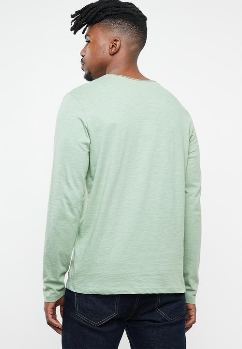 Jack & Jones - Birch regular fit tee - green