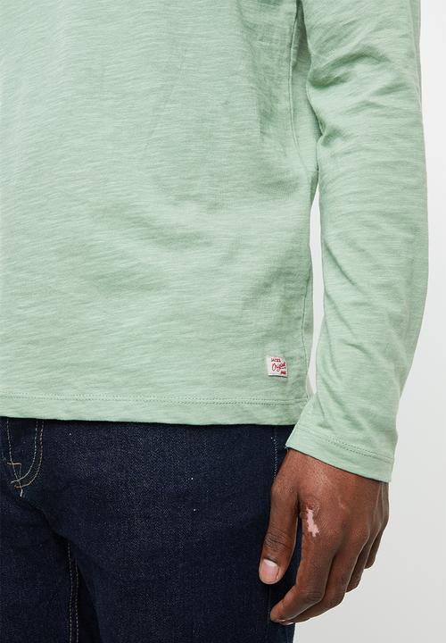 Jack & Jones - Birch regular fit tee - green