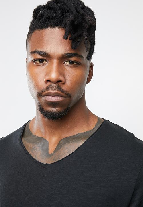 Jack & Jones - Birch regular fit tee - black
