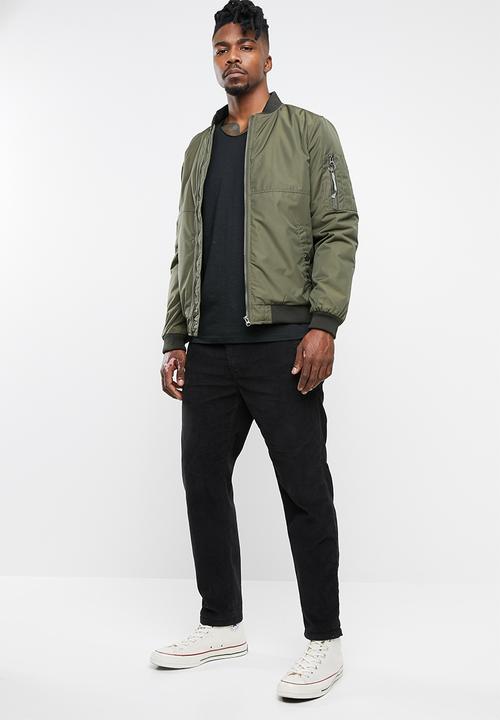 Jack & Jones - Birch regular fit tee - black