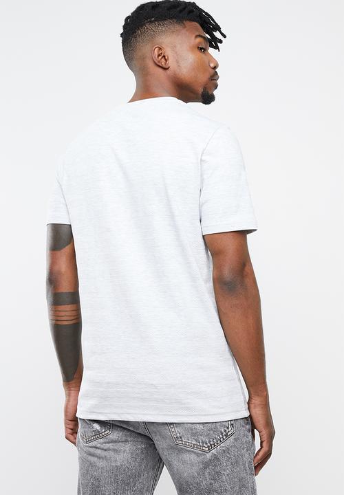 Brave Soul - Jeremy crew neck tee - grey