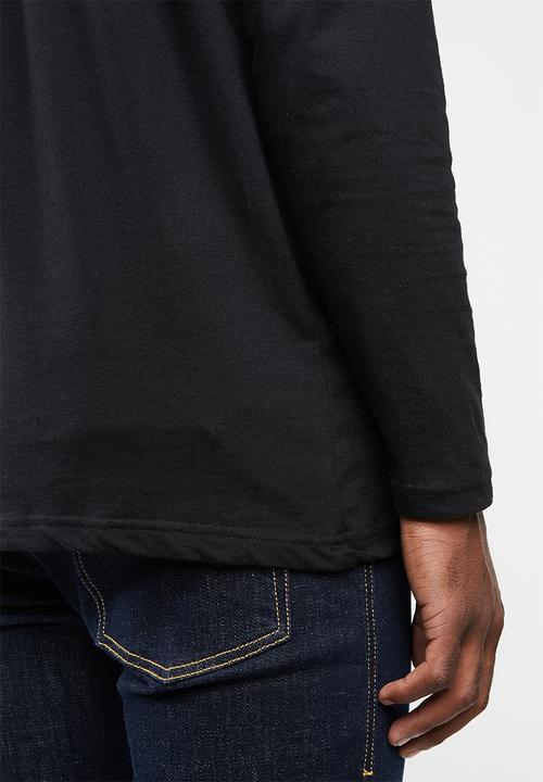 Brave Soul - Freddie lounge top - black