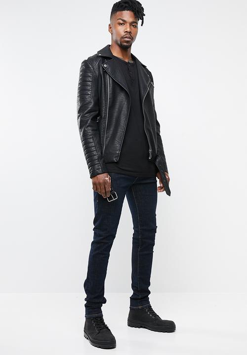 Brave Soul - Freddie lounge top - black