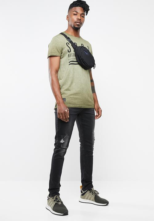 S.P.C.C - The ebony ripped jeans - black