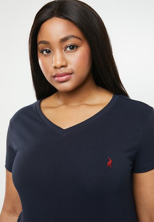 POLO - Plus size kelly short sleeve tee - navy