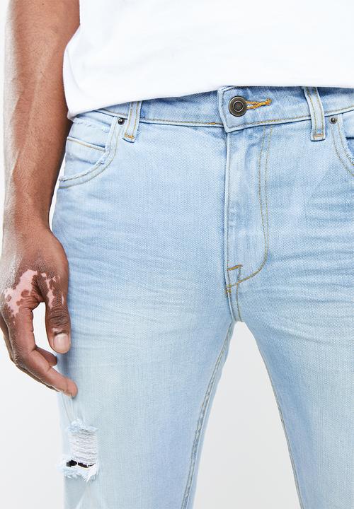 Superbalist - Slim ripped jeans - blue