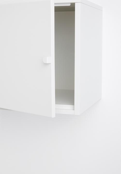 Sixth Floor - Fritz wall storage cube - white