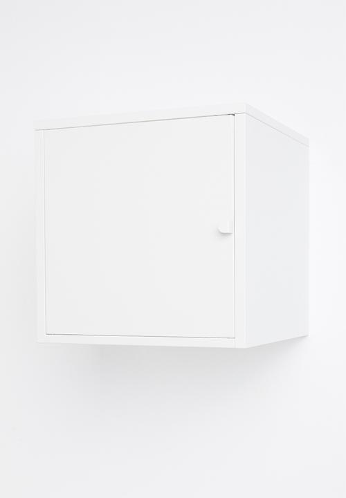 Sixth Floor - Fritz wall storage cube - white