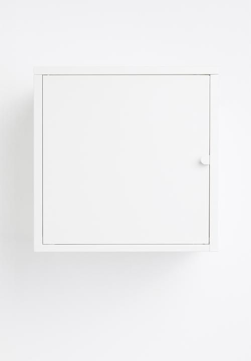 Sixth Floor - Fritz wall storage cube - white