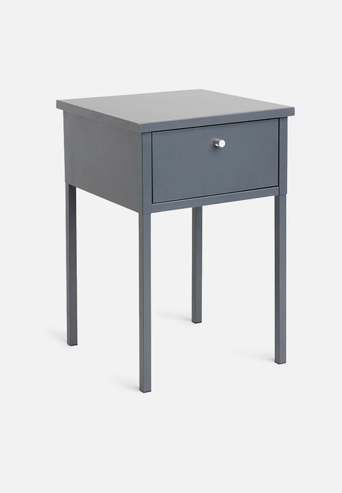 Sixth Floor - Fritz bedside table - grey