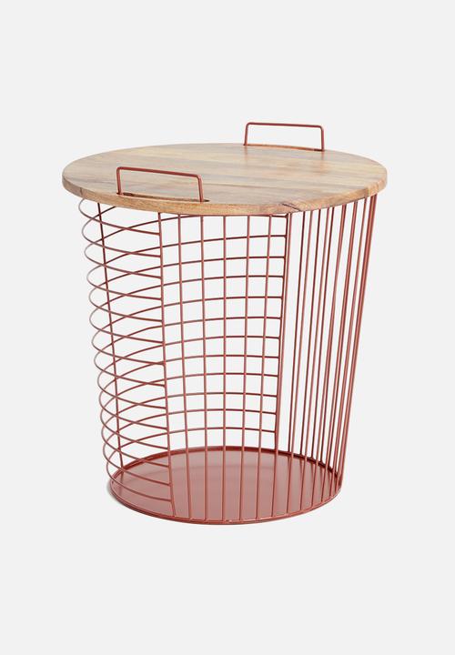Sixth Floor - Ellie storage table - rose