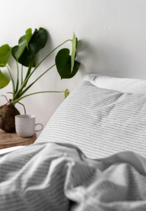 Linen House - Deena flannelette duvet cover set - grey
