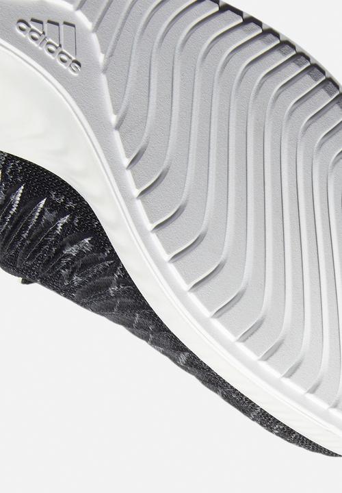 adidas Performance - Alphabounce+ Run Parley M - core black/linen green/ftwr white