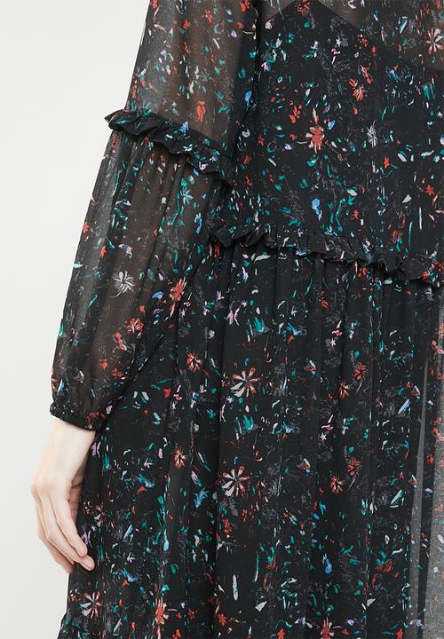 ONLY - Ziva Caroline dress - black