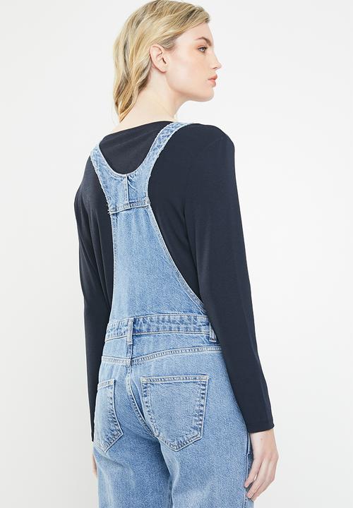 Jacqueline de Yong - Nola long sleeve top - navy