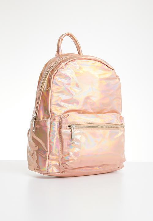 Pop Candy - Metalic backpack - rose gold