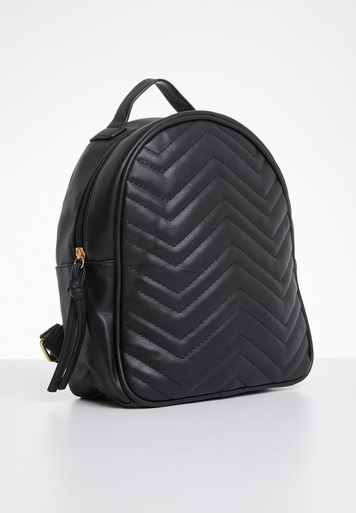 Pop Candy - Quilted backpack - black
