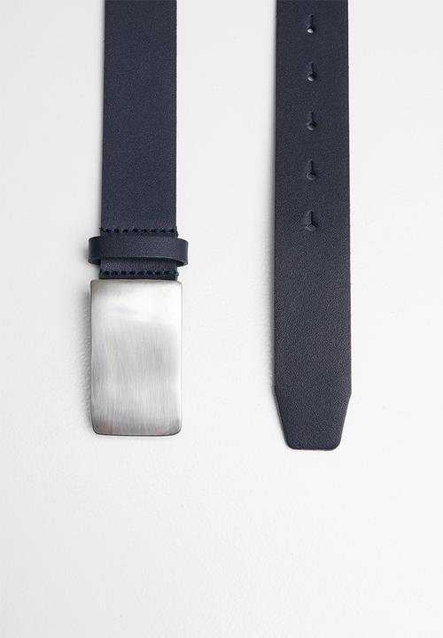 Superbalist - Jackson belt with coated buckle - navy