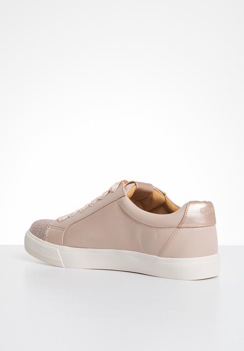 ONLY - Skye glitter toe cap sneaker - pink