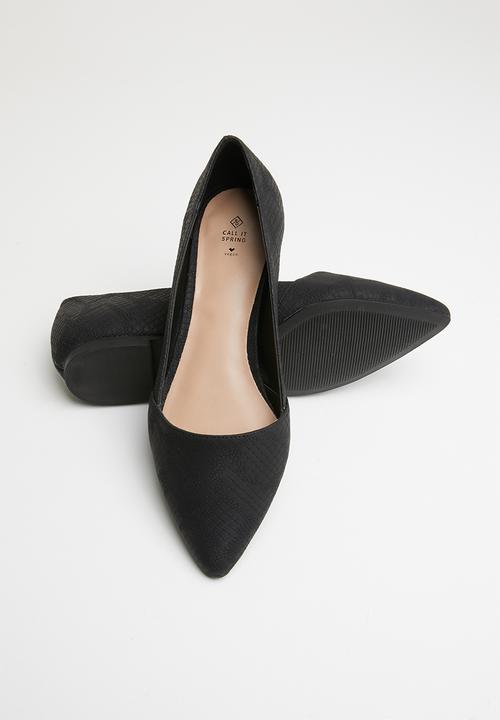 Call It Spring - Taitensis pump - black