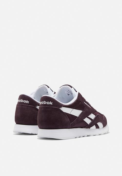 Reebok Classic - Cl Nylon - eggplant/white/eggplant