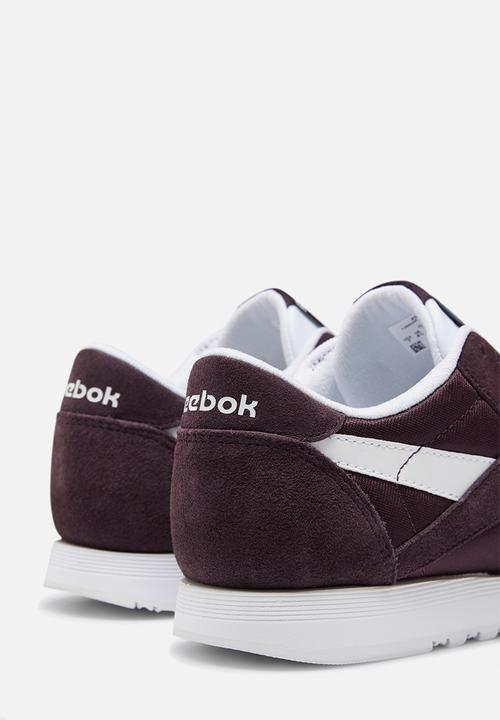 Reebok Classic - Cl Nylon - eggplant/white/eggplant