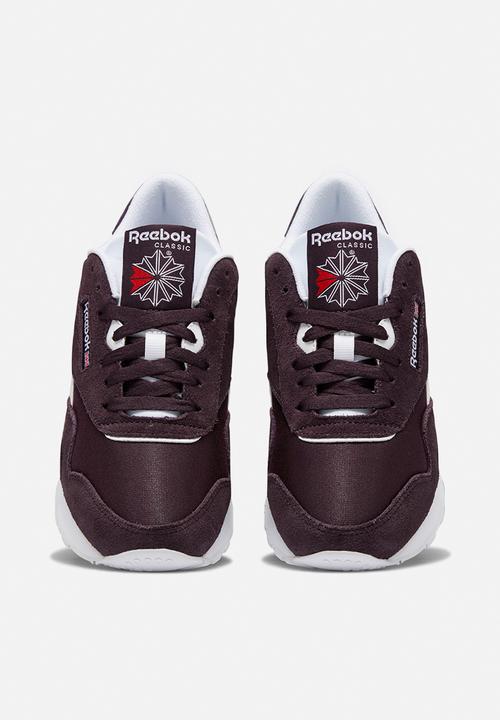 Reebok Classic - Cl Nylon - eggplant/white/eggplant