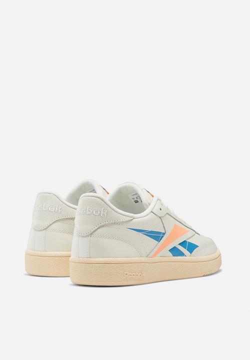 Reebok - Club C 85 - chalk/bone/sunglow/cyan