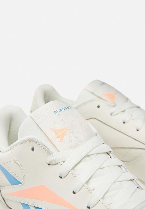 Reebok Classic - Cl Lthr - chalk/cyan/sunglow/bone