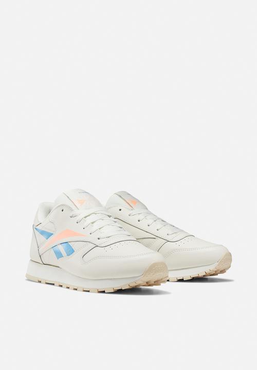 Reebok Classic - Cl Lthr - chalk/cyan/sunglow/bone