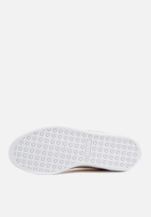PUMA - Suede Sneakerdrille - toast-Puma black