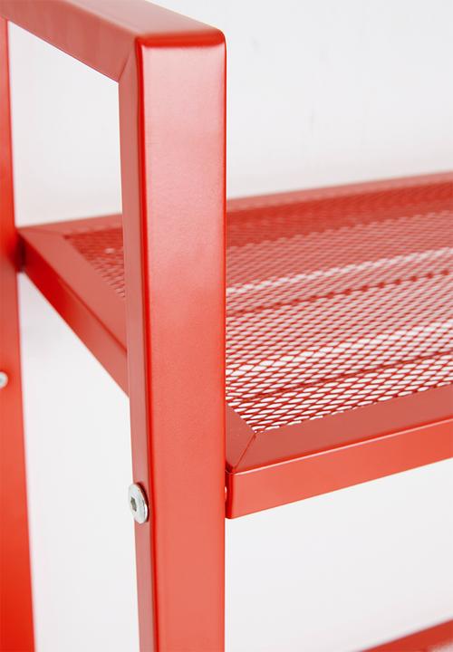 Sixth Floor - Pierce shelf - red