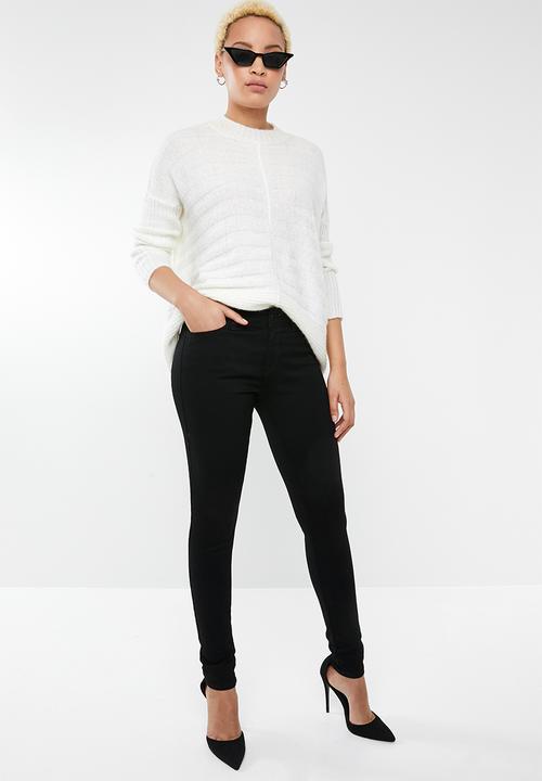 Diesel  - Slandy regular rise jean - black