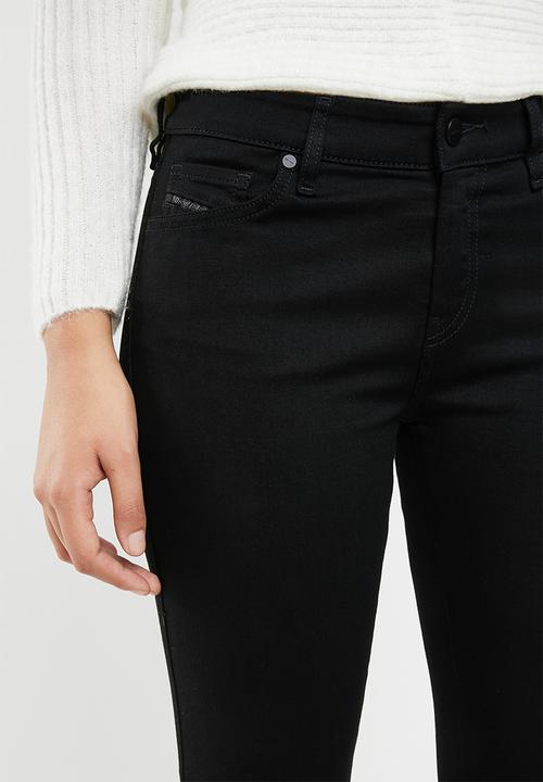 Diesel  - Slandy regular rise jean - black