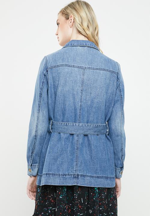 Vero Moda - Kelly belt jacket - blue