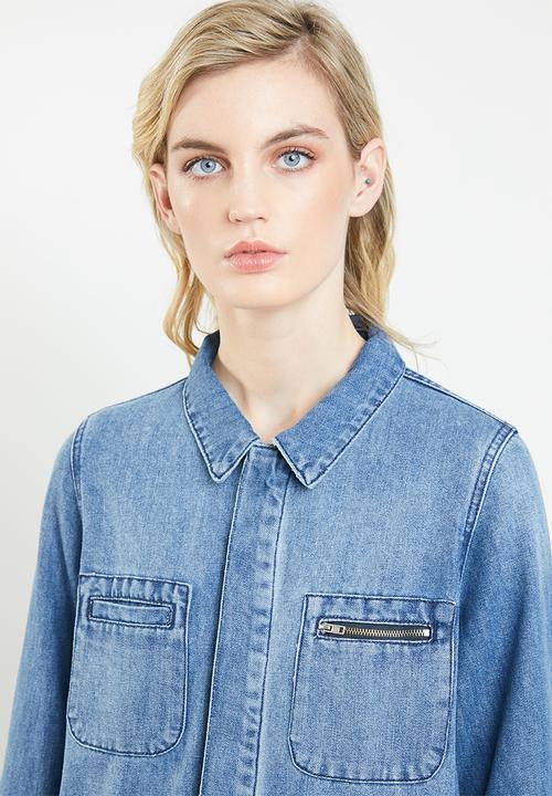Vero Moda - Kelly belt jacket - blue