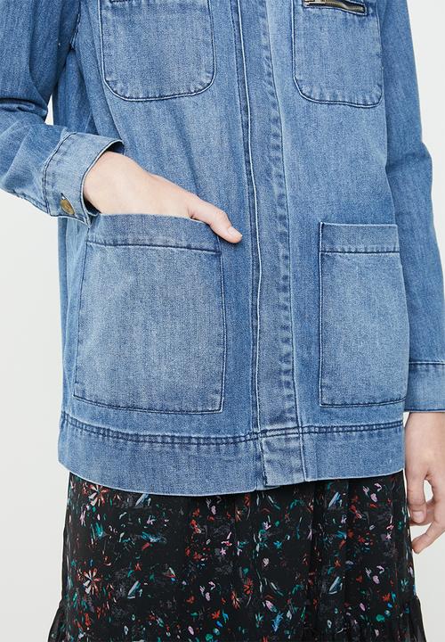 Vero Moda - Kelly belt jacket - blue