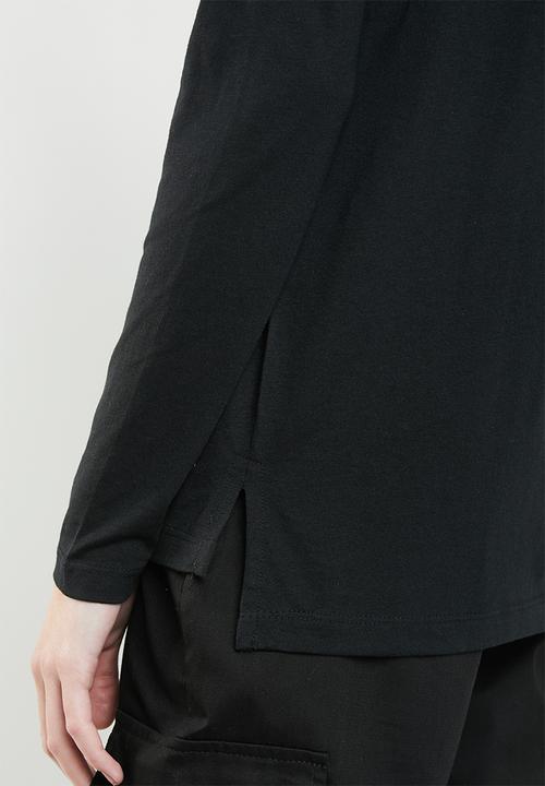 Vero Moda - Malle embellished jersey top - black