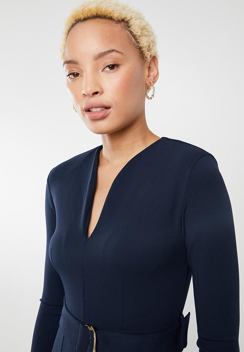 SISSY BOY - Long sleeve jumpsuit with belt - navy