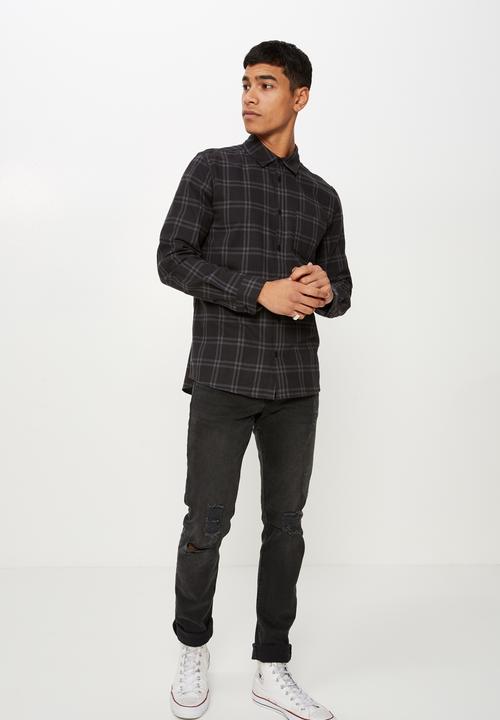 Cotton On - Rugged long sleeve shirt - multi