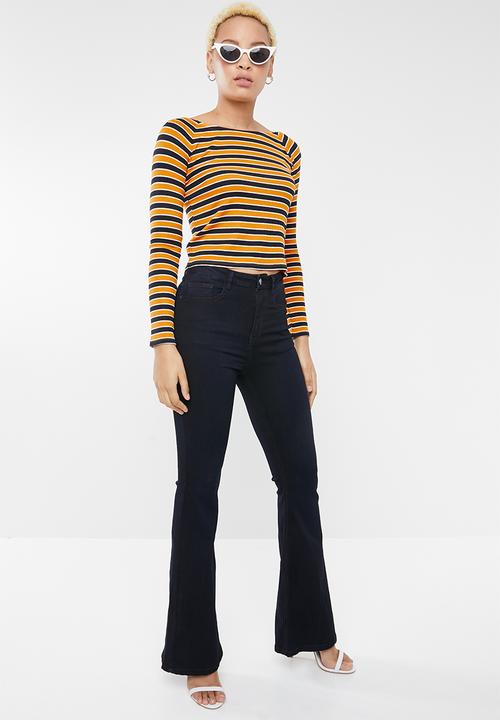 Forever21 - Off shoulder stripe top - multi