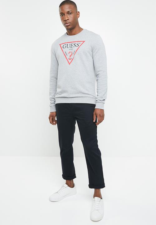 GUESS - Guess iconic active top - grey