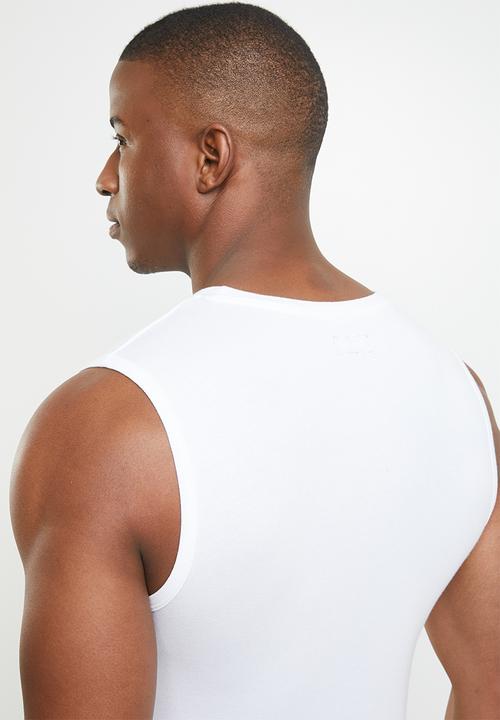 STYLE REPUBLIC - Plain sleep vest - white