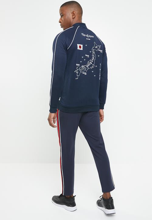 Only & Sons - William embroidery bomber jacket - blues