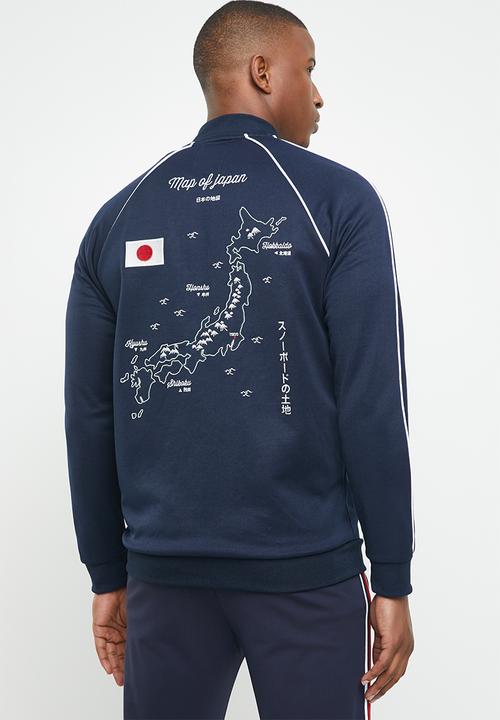 Only & Sons - William embroidery bomber jacket - blues