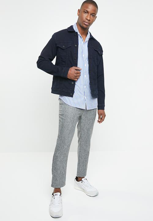 Only & Sons - Coin trucker jacket - navy