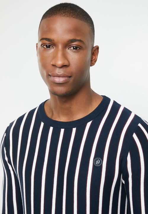 Jack & Jones - Steve knit crew neck sweater - multi