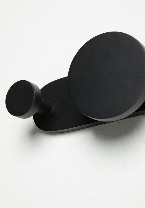 Sixth Floor - Mika wall hook - matte black