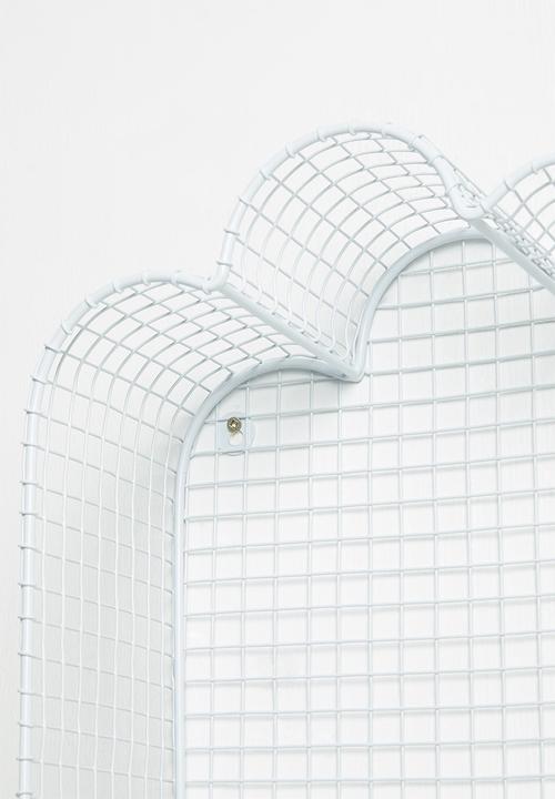Sixth Floor - Cloud mesh shelf - white